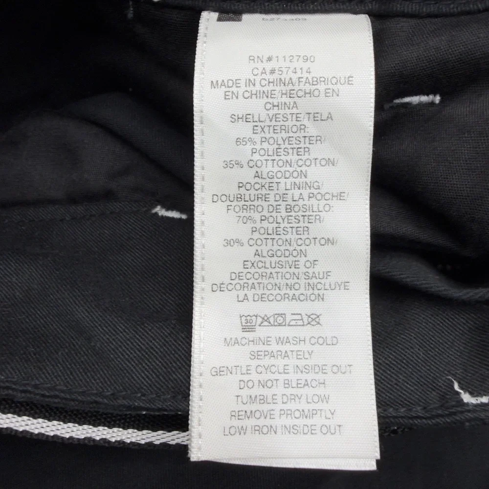 True Religion Belted Utility Cargo Shorts Mens 34 Black Contrast Stitch 12
